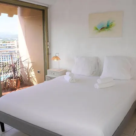 アパート Cannes Marina, T3 Vue Mer, Piscine, By Palmazur Mandelieu